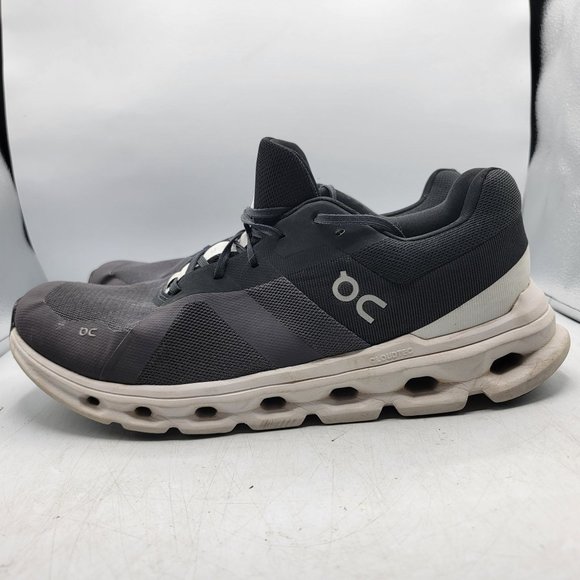 On Cloudrunner Mens 13 Running Shoes Black Gray Sneakers Athletic Casual main image 11